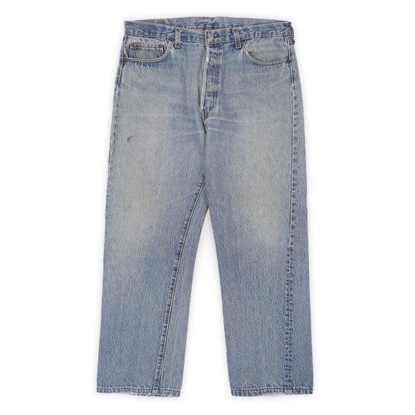 画像1: 80's Levi's 501 デニムパンツ "MADE IN USA / 実寸W34 L28" (1)