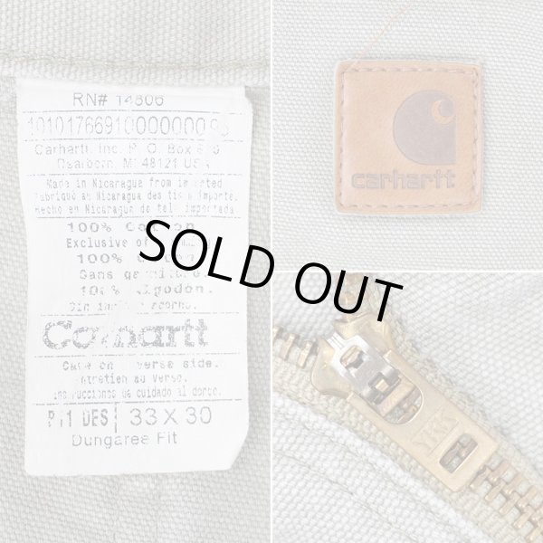 画像3: 00's Carhartt ダックペインターパンツ "B11 DES / W33 L30" (3)