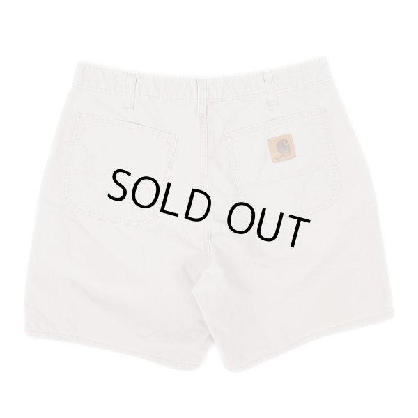画像2: 00's Carhartt コットンワークショーツ (2)