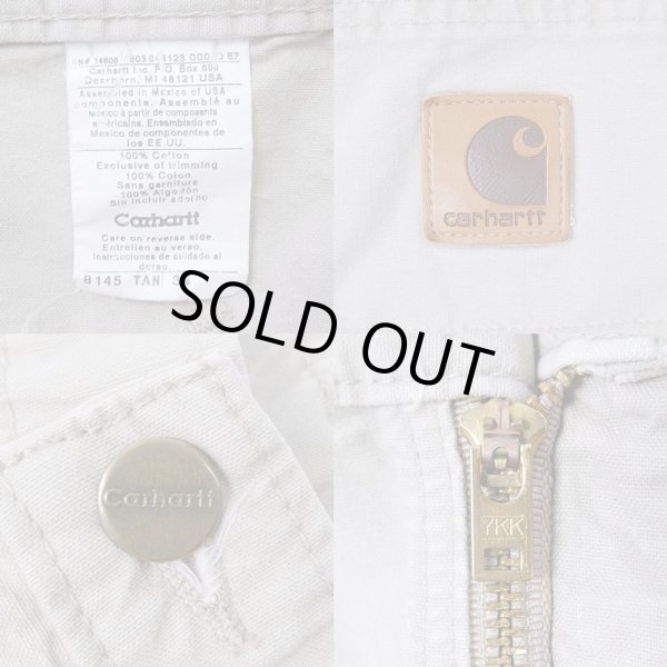 画像3: 00's Carhartt コットンワークショーツ (3)