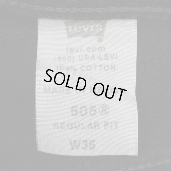 画像4: 00's Levi's 505 ブラックデニムショーツ (4)