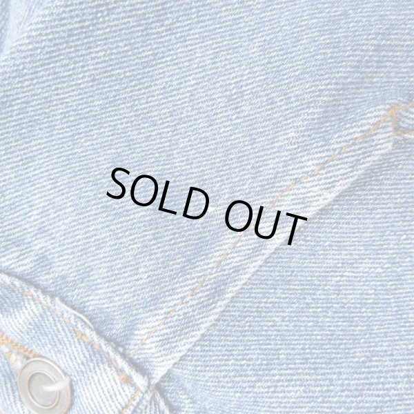 画像4: 90's PULP FICTION ロゴ刺繍 デニムジャケット (4)