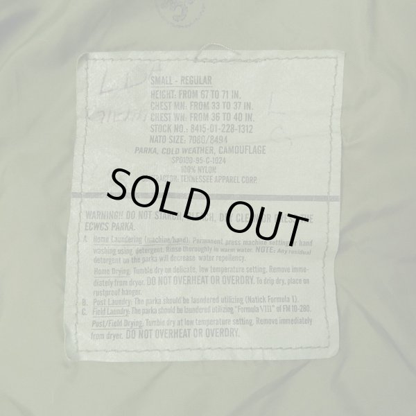 画像3: 90's US.ARMY GORE-TEX パーカー “MINT CONDITION / S-REGULAR” (3)