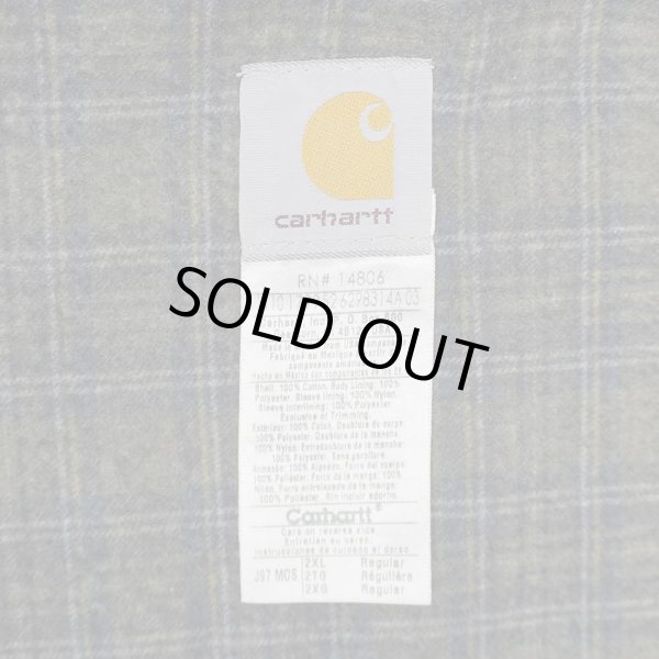 画像3: 00's Carhartt デトロイトジャケット "J97 MOS" (3)