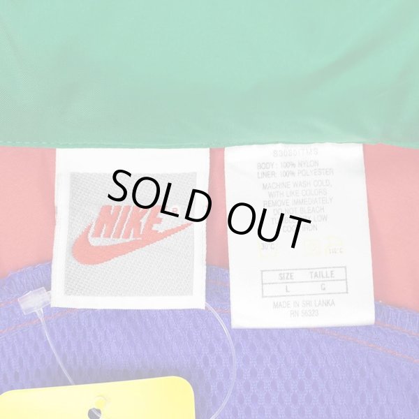 画像3: 90's NIKE ナイロンジャケット “銀タグ / PURPLE BASE” (3)