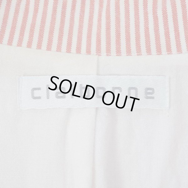 画像3: 90's Claiborne ストライプ柄 コットンブルゾン (3)