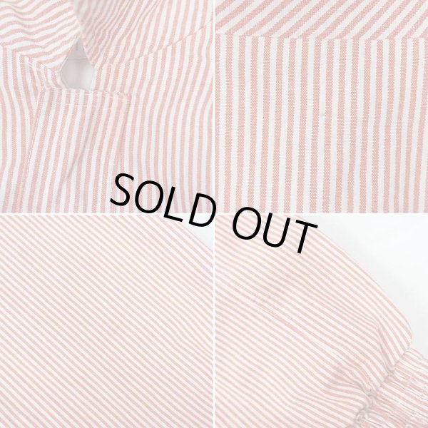 画像5: 90's Claiborne ストライプ柄 コットンブルゾン (5)