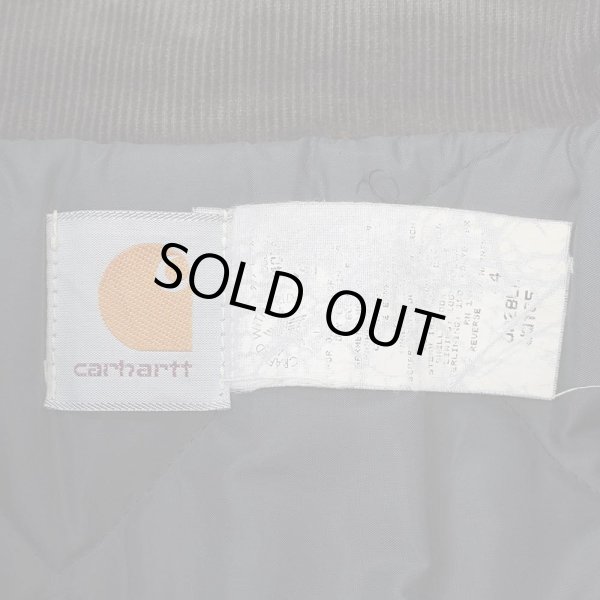 画像3: 80's Carhartt トラディショナルジャケット "FADE BLACK / MADE IN USA" (3)