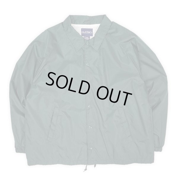 画像1: 90's Puritan ナイロンコーチジャケット "GREEN" (1)