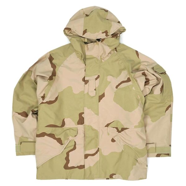 画像1: 00's US.ARMY ECWCS 3C デザートカモ柄 GORE-TEX PARKA "DEADSTOCK / LARGE-SHORT" (1)