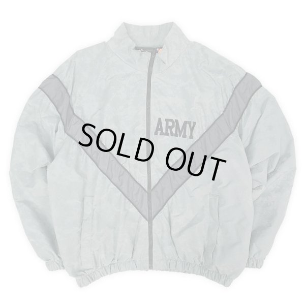 画像1: 00's US.ARMY IPFU ピクセルカモ柄 ナイロントレーニングジャケット "LARGE-SHORT" (1)