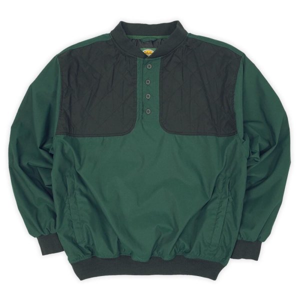 画像1: 90's Cabela's ハンティングプルオーバー "GREEN × BLACK" (1)