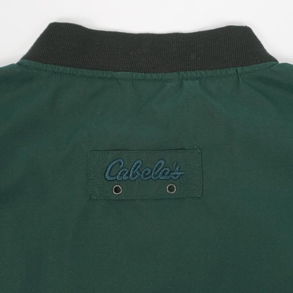画像5: 90's Cabela's ハンティングプルオーバー "GREEN × BLACK" (5)