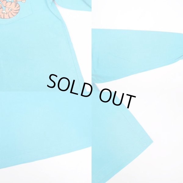 画像4: 90's Winnie The Pooh キャラクター刺繍 L/S ポケットTシャツ (4)