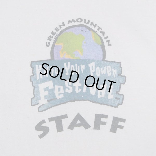 画像4: 90's Know Your Power Festival プリントTシャツ "MADE IN USA" (4)