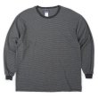 画像1: 90's BASIC EDITIONS L/S マルチボーダーTシャツ "MADE IN USA" (1)