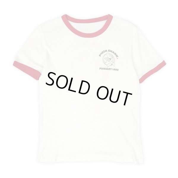 画像1: 00's PIZZA SHARK リンガーTシャツ (1)