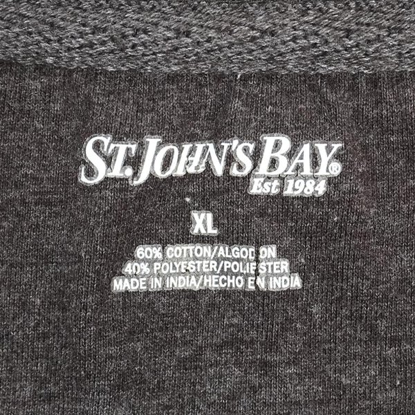 画像2: 00's ST JOHN'S BAY ヘンリーネック サーマル カットソー "DEADSTOCK" (2)