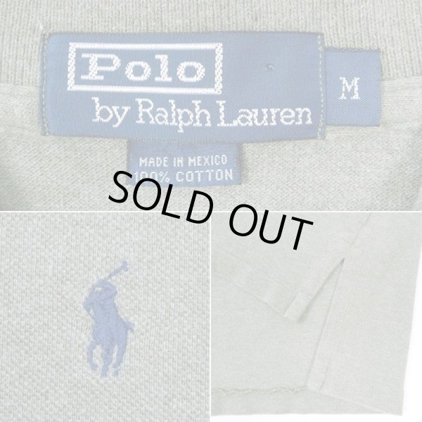 画像2: 90's Polo Ralph Lauren ポロシャツ “OLIVE” (2)