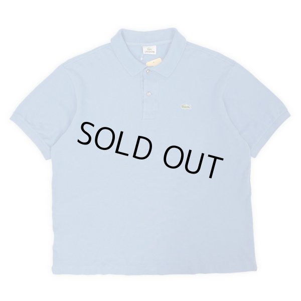 画像1: Late 90's LACOSTE ポロシャツ "DESIGNED IN FRANCE / BLUE" (1)