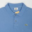 画像3: Late 90's LACOSTE ポロシャツ "DESIGNED IN FRANCE / BLUE" (3)