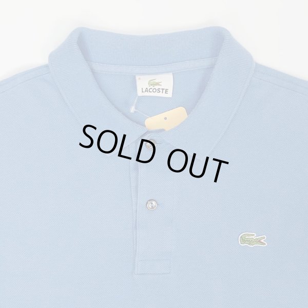 画像3: Late 90's LACOSTE ポロシャツ "DESIGNED IN FRANCE / BLUE" (3)