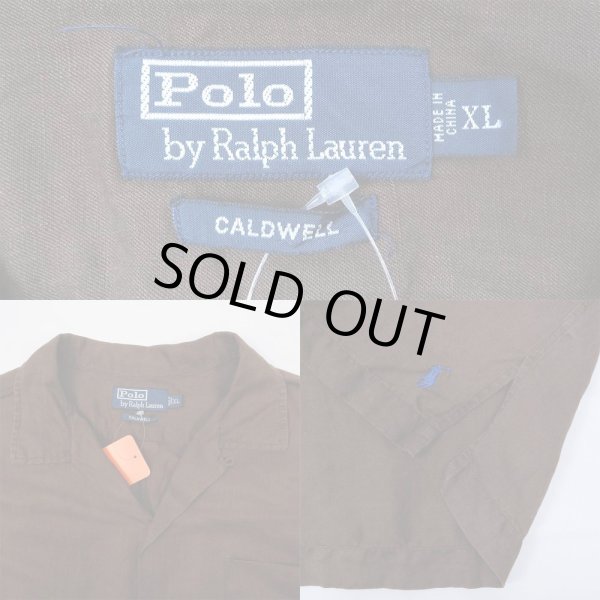 画像3: 90's Polo Ralph Lauren S/S オープンカラーシャツ "CALDWELL" (3)