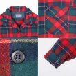 画像4: 70's Pendleton オープンカラー ウールシャツ "MADE IN USA" (4)