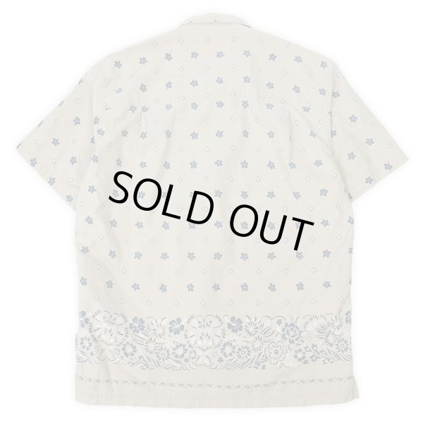 画像2: 90's CHAPS RALPH LAUREN 総柄 S/S オープンカラーシャツ (2)