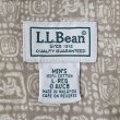 画像2: 00's L.L.Bean S/S 総柄 オープンカラーシャツ "BEIGE BASE" (2)