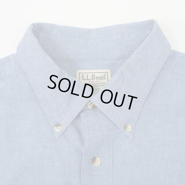 画像3: 00's L.L.Bean シャンブレー ボタンダウンシャツ (3)