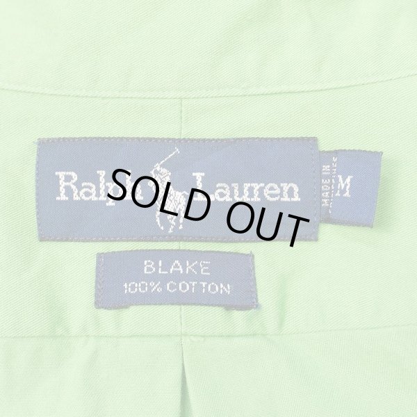 画像2: 90's Polo Ralph Lauren S/S ボタンダウンシャツ "BLAKE" (2)