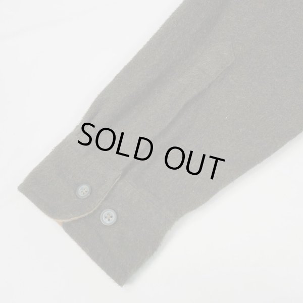 画像4: Late 90's ST JOHN'S BAY シャモアクロス ワークシャツ "DARK BROWN" (4)