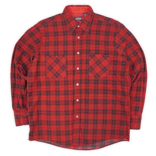 画像1: 90's TOWNCRAFT プリントネルシャツ (1)