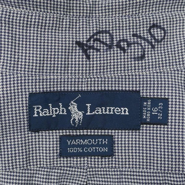 画像2: 90's Polo Ralph Lauren ボタンダウンシャツ "YARMOUTH" (2)