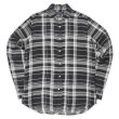 画像1: 00's Polo Ralph Lauren リネンシャツ "Black × White Plaid" (1)