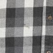 画像5: 90's TOWNCRAFT フランネル ボタンダウンシャツ "Monotone Block Plaid" (5)