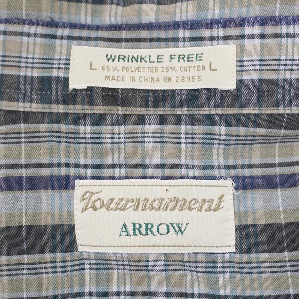 画像2: 80-90's ARROW S/S ボタンダウンシャツ (2)