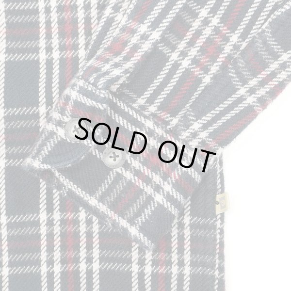 画像4: 00's Cabela's ヘビーネルシャツ "Black Plaid" (4)