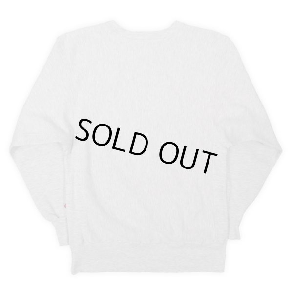 画像2: 80-90's Champion リバースウィーブ スウェット "染み込み3段プリント" (2)