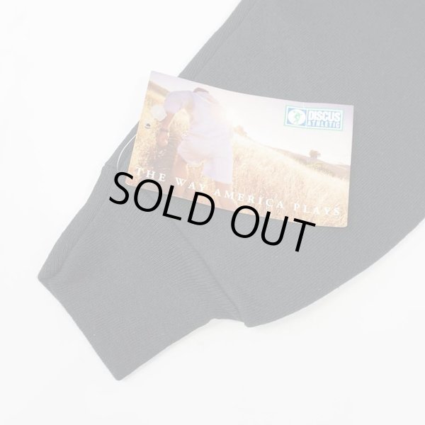 画像4: 90's DISCUS ブランクスウェット "BLACK / MADE IN USA / DEADSTOCK" (4)