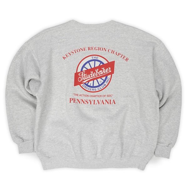 画像1: 00's Studebaker Drivers Club 両面プリントスウェット (1)