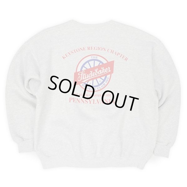 画像1: 00's Studebaker Drivers Club 両面プリントスウェット (1)