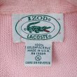 画像3: 90's IZOD LACOSTE アクリルカーディガン " PINK / MADE IN USA" (3)