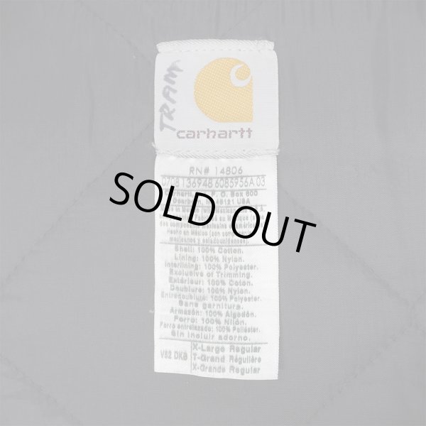 画像2: 00's Carhartt ダックベスト "DKB" (2)