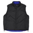 画像1: 00's Eddie Bauer リバーシブルダウンベスト "BLACK × BLUE" (1)