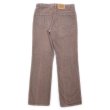 画像2: 90's Levi's 517 カラーデニムパンツ “先染めブラウン / MADE IN USA” (2)