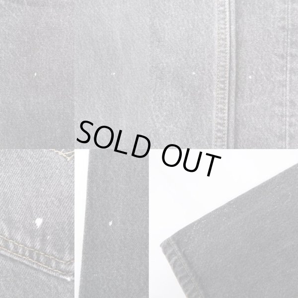 画像5: 90's Levi's 501 先染め ブラックデニムパンツ "MADE IN USA" (5)