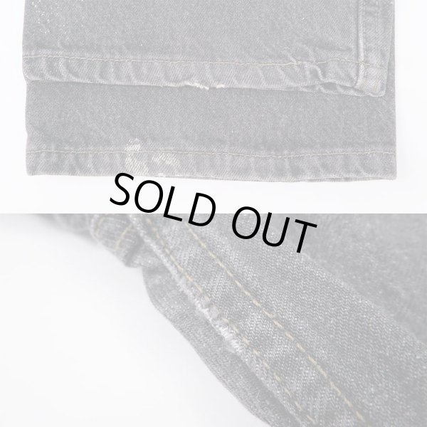 画像6: 90's Levi's 501 先染め ブラックデニムパンツ "MADE IN USA" (6)