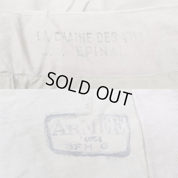 画像4: 60's French Army M-52 チノトラウザー (4)